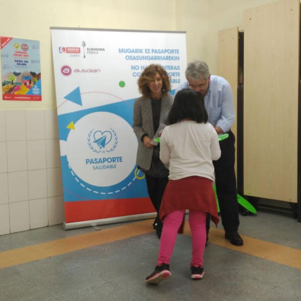 Entrega de premios Pasaporte Saludable