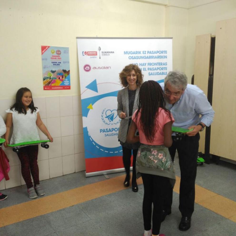 Entrega de premios Pasaporte Saludable