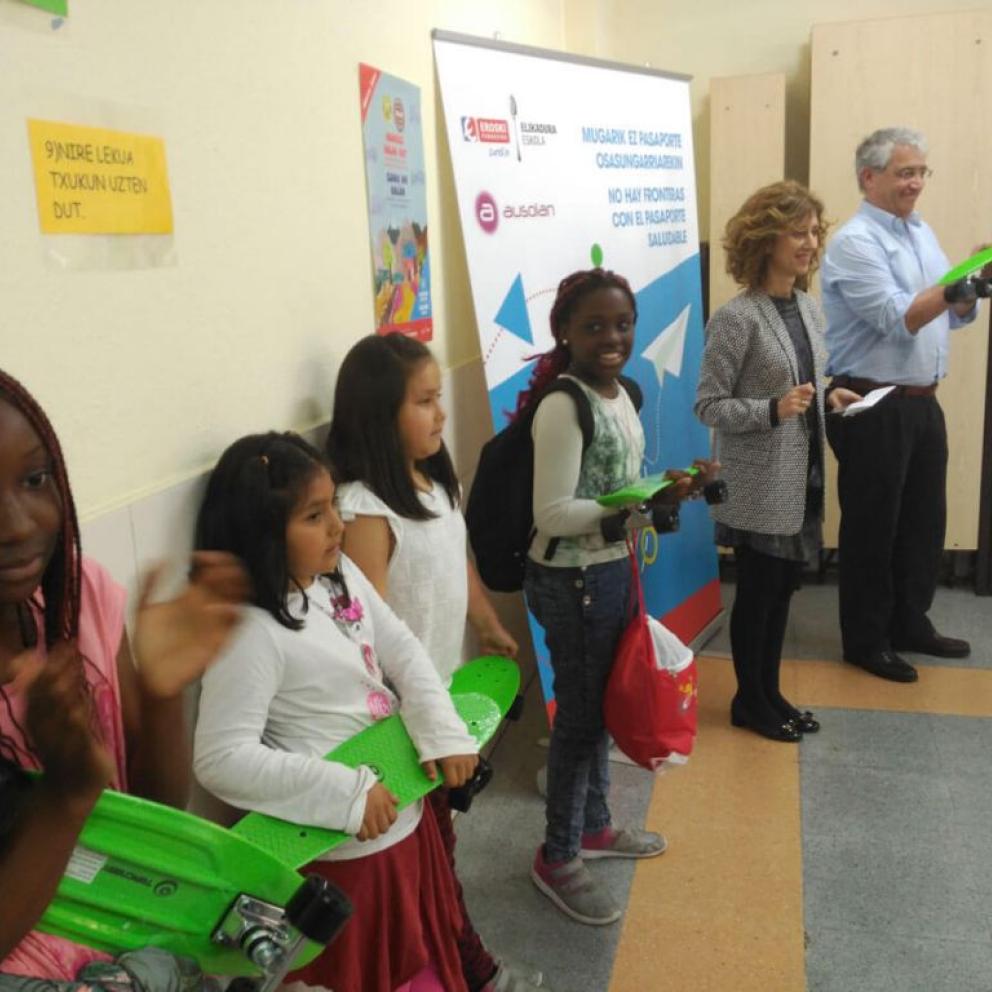 Entrega de premios Pasaporte Saludable