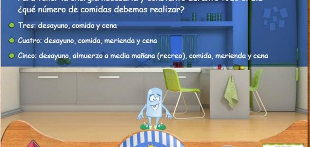 juego online alimentacion pirámide nutricion