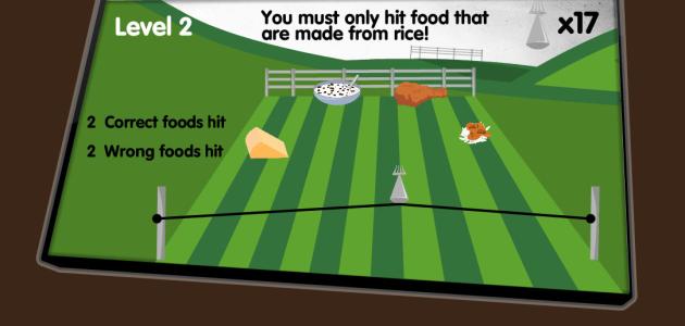 juego online alimentacion pirámide nutricion