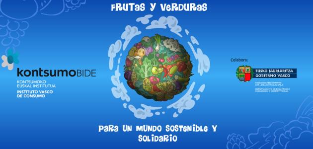 juegos online Frutas y verduras. Para un mundo sostenible y solidario
