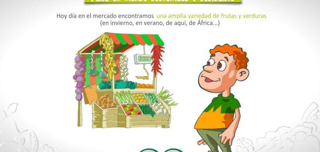 Juegos alimentación sana de niños y niñas 