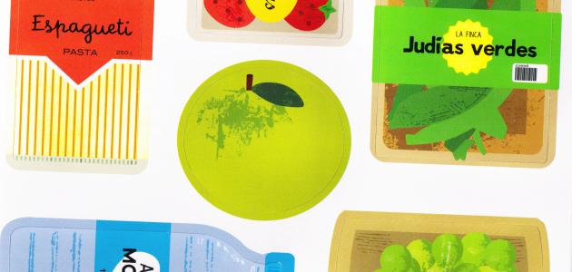 Libro y juegos alimentacion niños