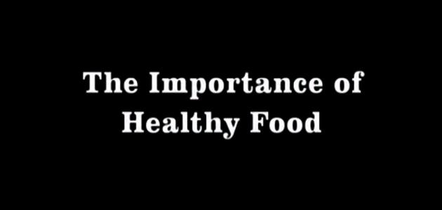 Vídeos alimentación sana para niños