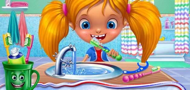 Dientes felices, niños sanos