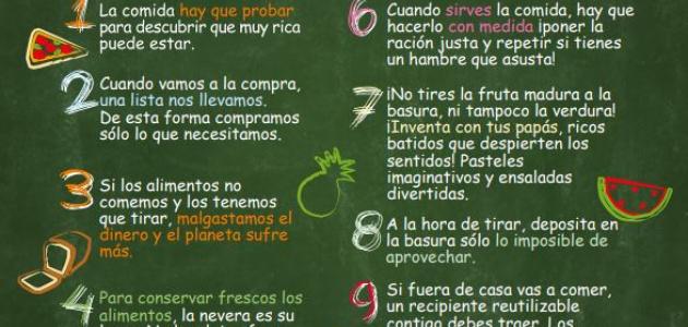 Decálogo del buen provecho