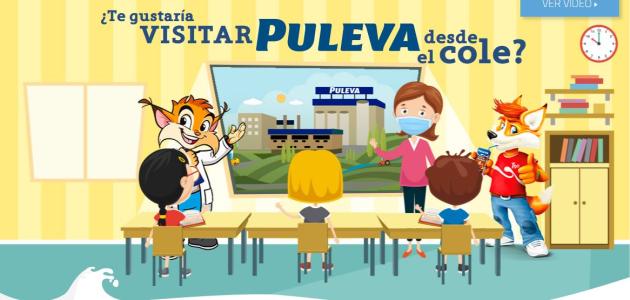 Visita virtual escolar a la Fábrica Puleva