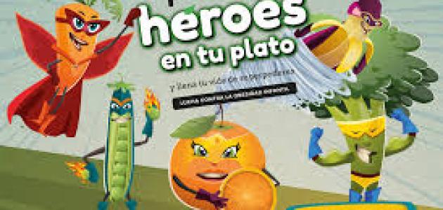 Pon más héroes en tu plato