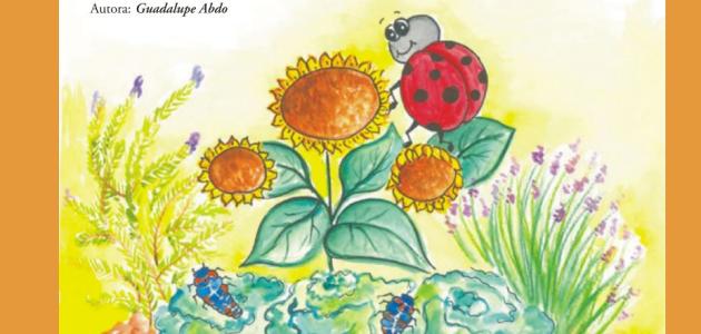 Mariquita en la huerta orgánica