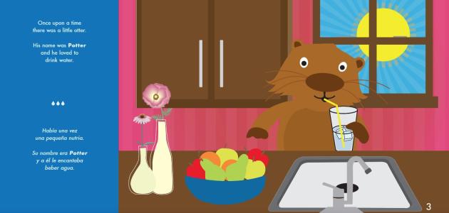 La Nutria Potter, un cuento acerca del agua